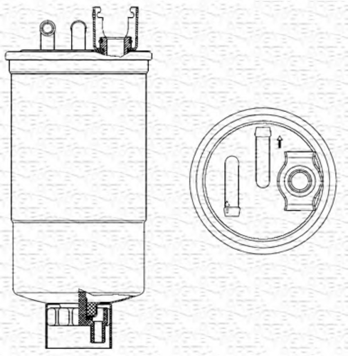 Топливный фильтр MAGNETI MARELLI 153071760249