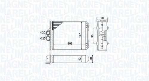 350218482000 деталь- opel vectra b MAGNETI MARELLI 350218482000