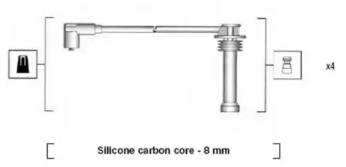 Провода зажигания MAGNETI MARELLI 941185360787