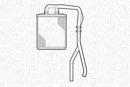 Радиатор отопителя MAGNETI MARELLI 350218308000