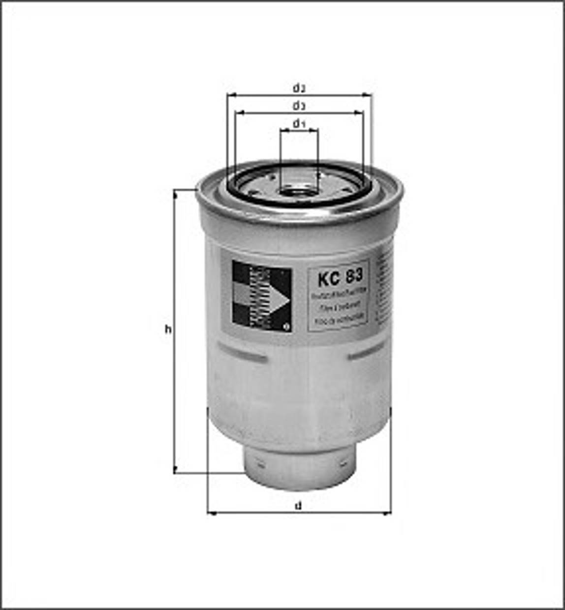 Фильтр топливный MAGNETI MARELLI 154703874650