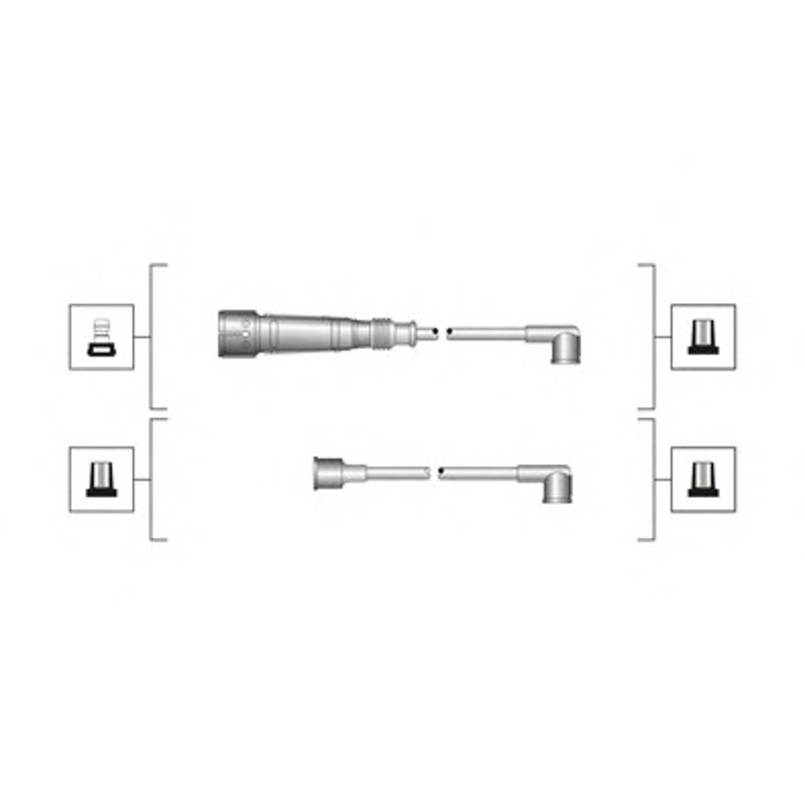 Комплект проводов зажигания MAGNETI MARELLI 941319170026