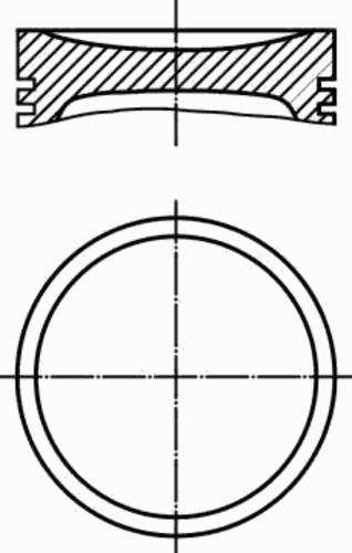 Поршень двс MAHLE/KNECHT 009 24 01