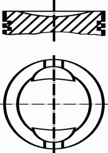Поршень MAHLE/KNECHT 009 36 00