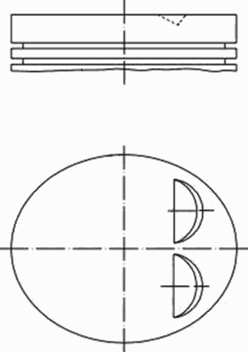 Поршень MAHLE/KNECHT 011 84 01