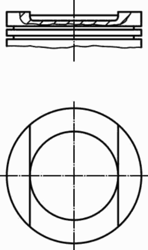 Поршень двс MAHLE/KNECHT 034 98 00