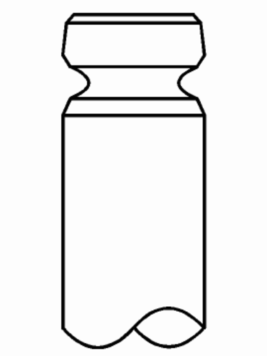 Клапан двигателя выпускной MAHLE/KNECHT 039VA30515000