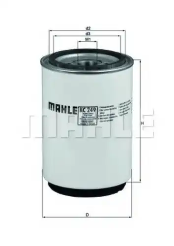 Фильтр топливный MAHLE/KNECHT KC249D