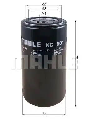 Фильтр топливный MAHLE/KNECHT KC601