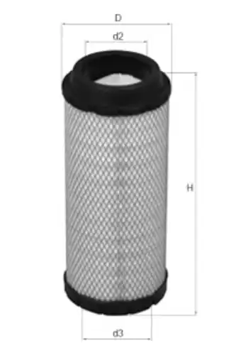 Воздушный фильтр mahle original MAHLE/KNECHT LX1673.