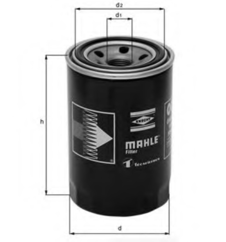 Фильтр масляный MAHLE/KNECHT OC275