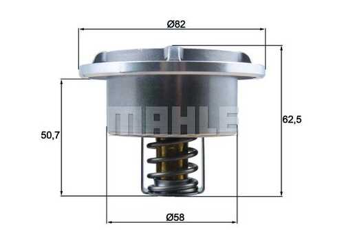 Термостат MAHLE/KNECHT THD 6 86