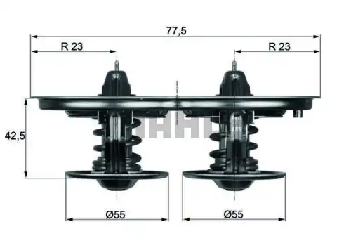 Термостат MAHLE/KNECHT TX 32D