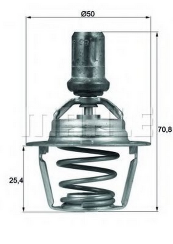 Термостат MAHLE/KNECHT TX 66 91D