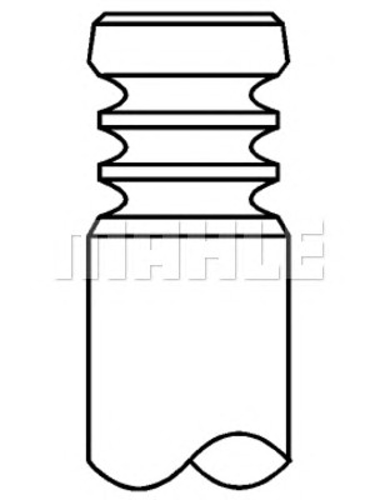Клапан двигателя впускной MAHLE/KNECHT 037VE30870000