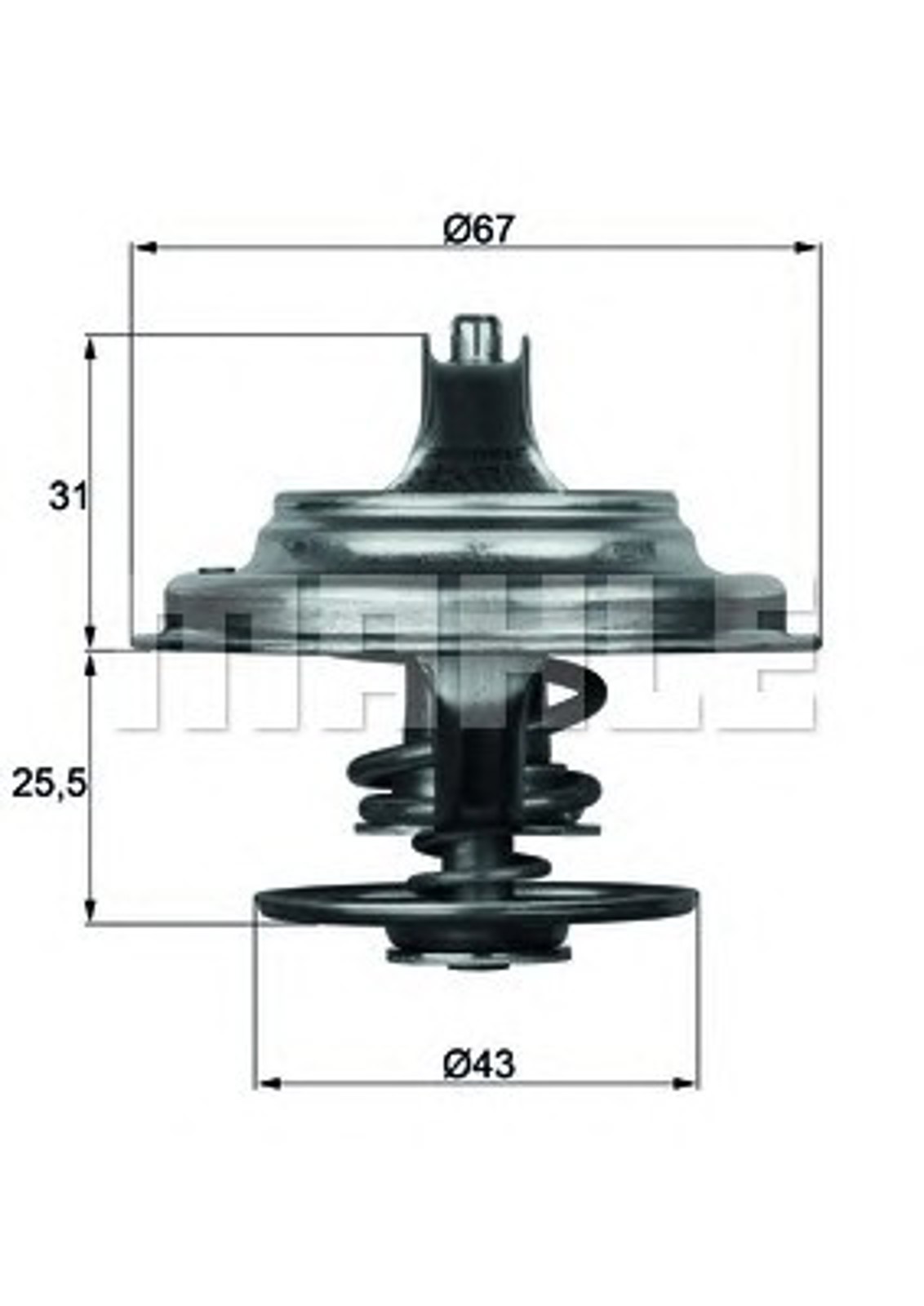 Термостат MAHLE/KNECHT TX2375D