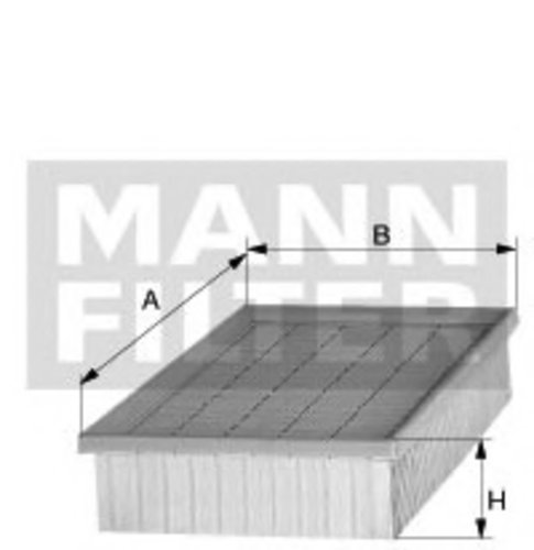 Воздушный фильтр mann MANN-FILTER C 2341