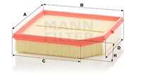 Воздушный фильтр mann MANN-FILTER C 24 051