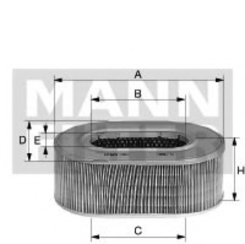 Воздушный фильтр mann MANN-FILTER C 24 135