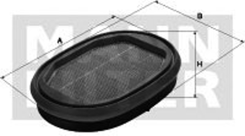 Фильтр воздушный MANN-FILTER CF 263/1