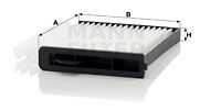 Воздушный фильтр салона mann (без рамки) MANN-FILTER CU 22 007