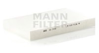 Фильтр воздуха во внутренном пространстве MANN-FILTER CU3192