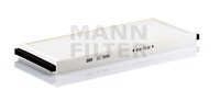 Фильтр воздуха во внутренном пространстве MANN-FILTER CU3955