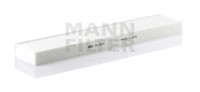 Воздушный фильтр салона mann (без рамки) MANN-FILTER CU 5141