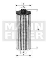 Масляный фильтр mann MANN-FILTER HU 13 125/3 X