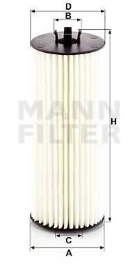 Фильтр масляный MANN-FILTER HU 6008/1 Z