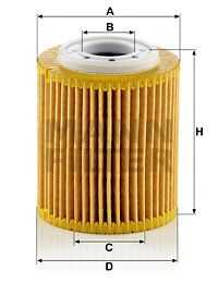 Масляный фильтр MANN-FILTER HU 7032 z