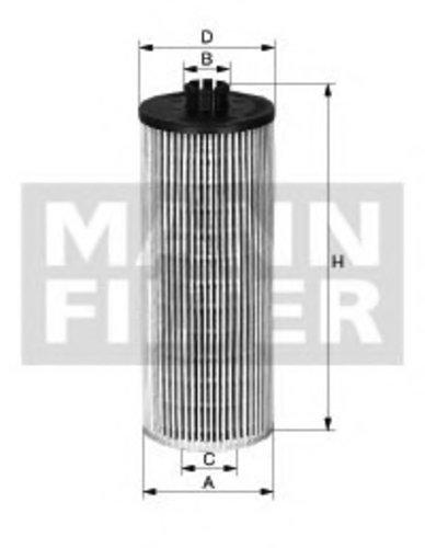 Фильтр масляный MANN-FILTER HU 945/3 X