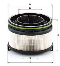 Топливный фильтр MANN-FILTER PU11002ZKIT