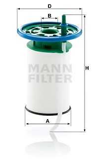 Топливный фильтр MANN-FILTER PU7015