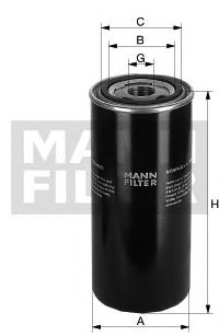 Фильтр система рабочей гидравлики MANN-FILTER WD 940/2