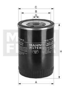 Фильтр топливный MANN-FILTER WK 940/42