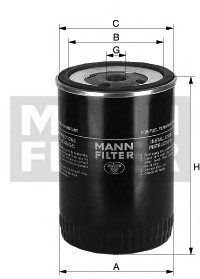 Топливный фильтр MANN-FILTER WK731