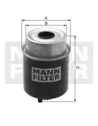 Топливный фильтр MANN-FILTER WK8161