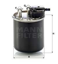 Топливный фильтр MANN-FILTER WK820/21