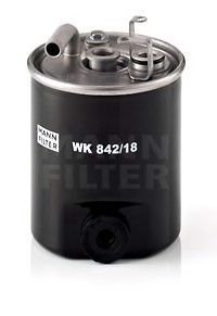 Топливный фильтр MANN-FILTER WK842/18