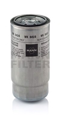 Топливный фильтр MANN-FILTER WK845/6