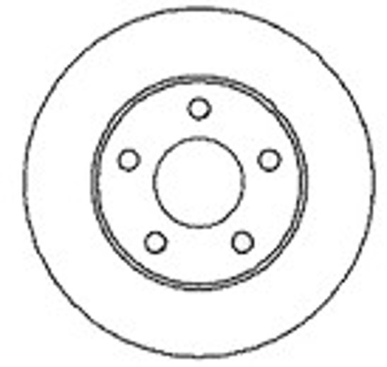 Диск тормозной MAPCO 15856