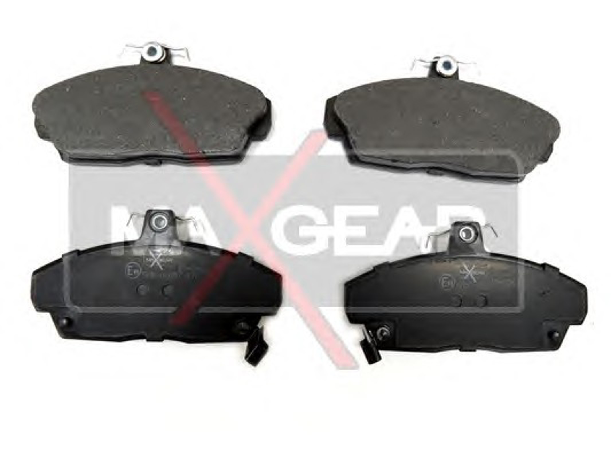 Комплект тормозных колодок дисковый тормоз MAXGEAR 19-0543