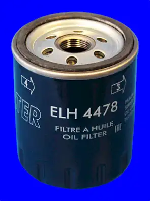 Elh4478 фильтр масляный MECAFILTER ELH4478