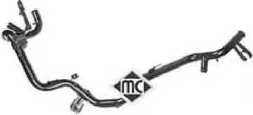 Патрубок системы охлаждения METALCAUCHO 03168