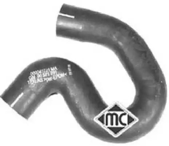 Шланг радиатора METALCAUCHO 08955