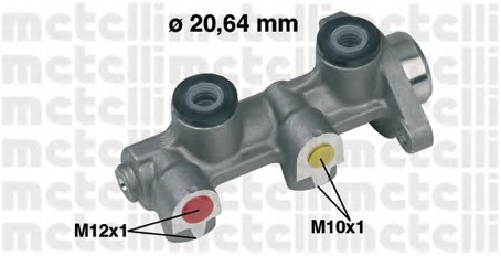 Главный тормозной цилиндр METELLI 05-0190
