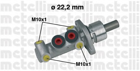 Главный тормозной цилиндр METELLI 05-0302