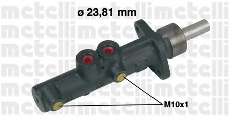 Главный тормозной цилиндр METELLI 05-0308
