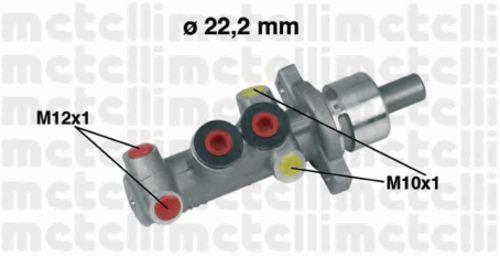 Главный тормозной цилиндр METELLI 05-0310